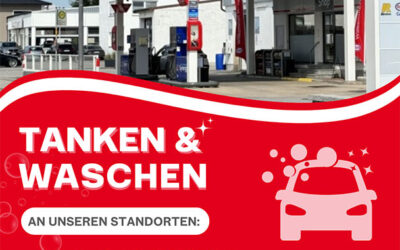 Tanken & Waschen an unseren Standorten